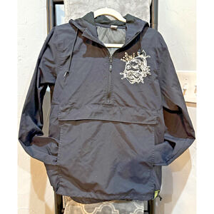 Lemon Life Apparel Hooded Windbreaker Small